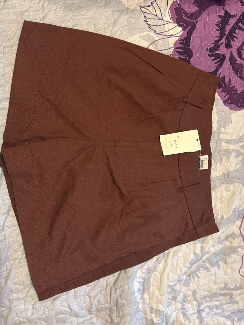 Women’s Brown Casual Cotton Shorts